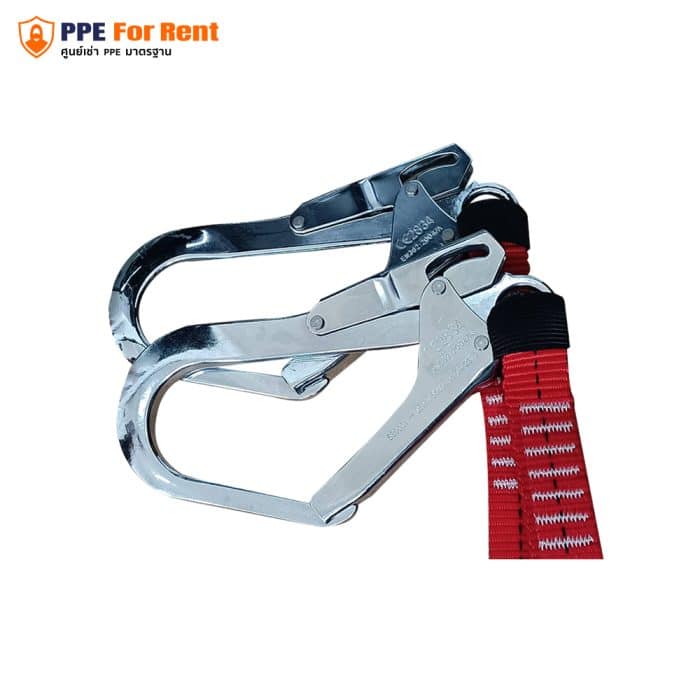 60.2 สายช่วยชีวิต 2 ตะขอ Lanyard