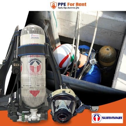 12. เช่า เครื่องช่วยหายใจ SCBA 9 ลิตร แบรนด์ SURVIV AIR,SPERIAN