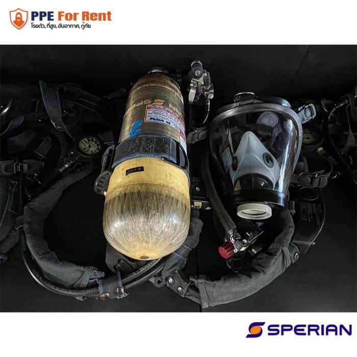 12.5 เช่า เครื่องช่วยหายใจ (SCBA) 9 ลิตร แบรนด์ SURVIV AIR,SPERIAN