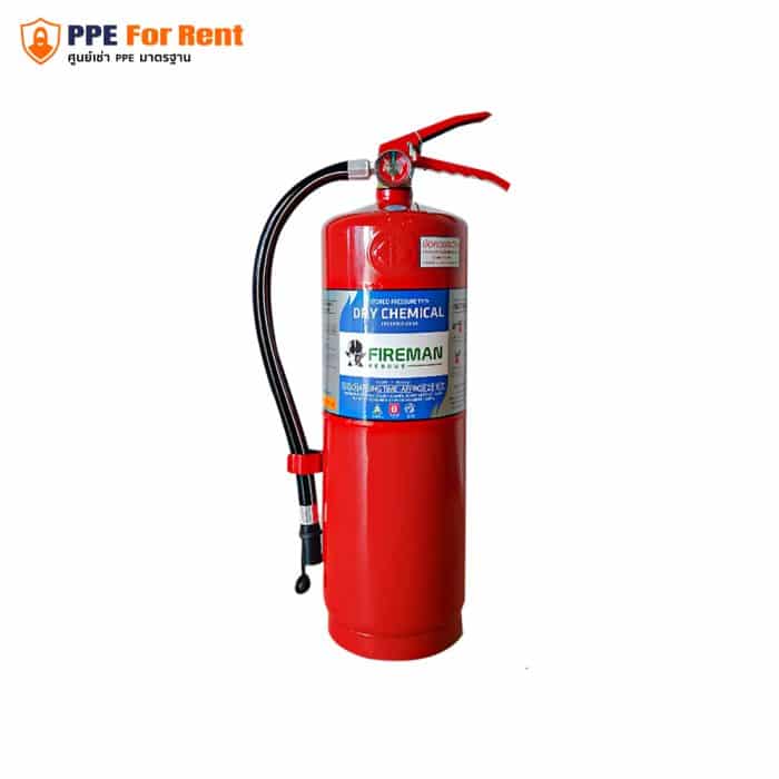 เช่า ถังดับเพลิงชนิดเคมีแห้ง FIREMAN PRO รุ่น 10A40B ขนาด 15 ปอนด์ สีแดง - Image 2