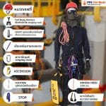 1. โรยตัว Set 2 มีเบาะนั่ง