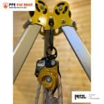 10.3 เช่าไตรพอด 3 ขา รอกประกอบ (เชือก) PETZL