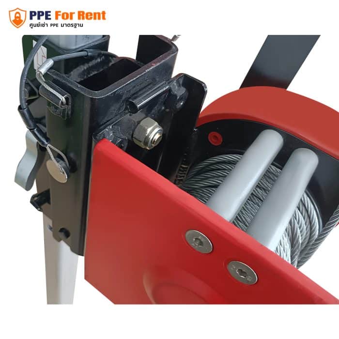 71. 3 WINCH FITTING ON AS800 – EN1496 -2017 (CLASS A) [AS801DP – 20M] ยี่ห้อ A-SAFE