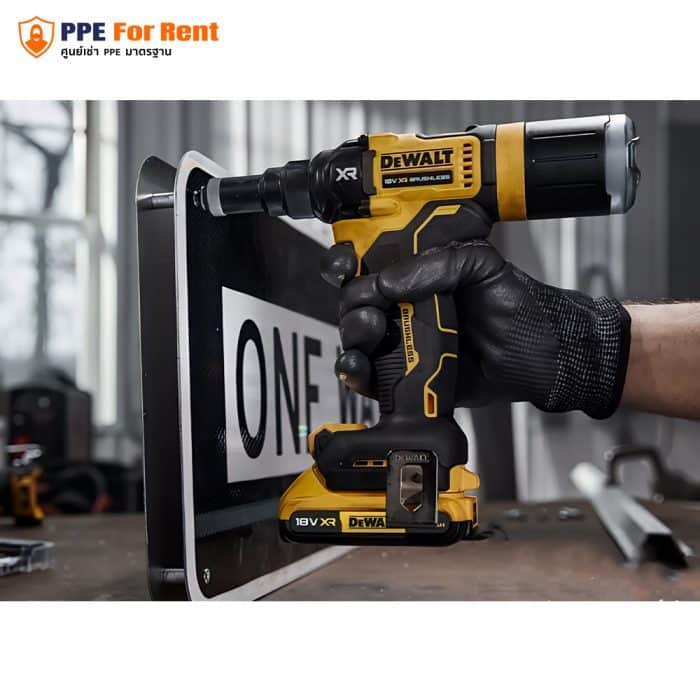 54.5 เครื่องยิงรีเวท DEWALT DCF403NT 18V