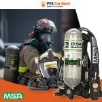 72. ชุดเซทเครื่องช่วยหายใจ SCBA6.8 ลิตร MSA