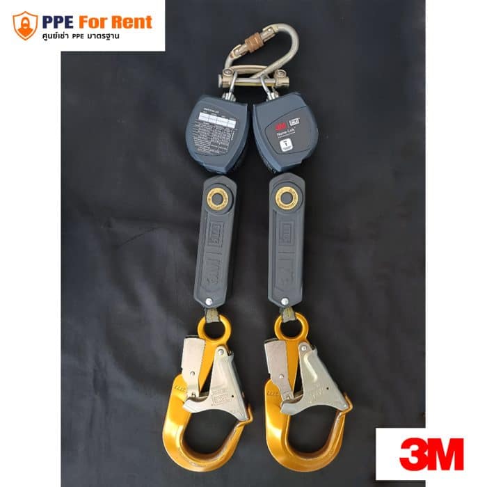 เช่า 3M Nano-Lok Twin Leg 1.8m เชือกกันตกแบบ SRL มาตรฐาน ANSI Z359 - Image 10