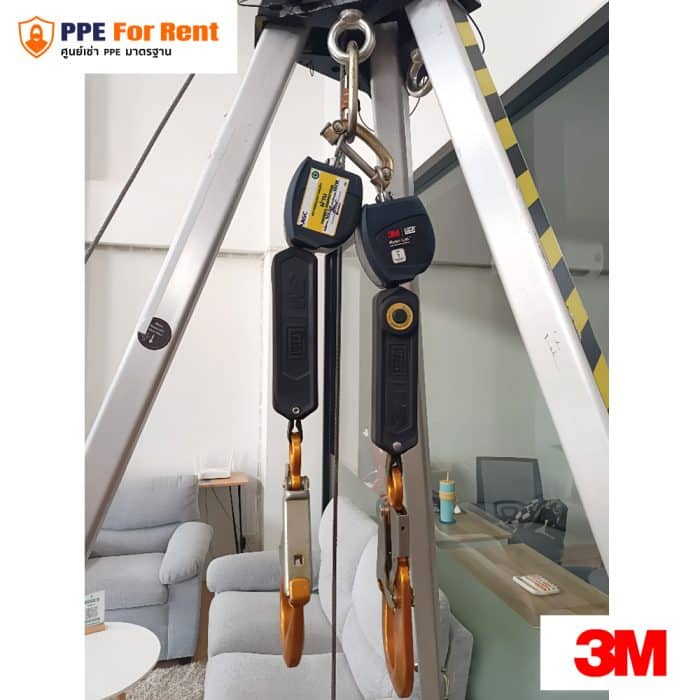 เช่า 3M Nano-Lok Twin Leg 1.8m เชือกกันตกแบบ SRL มาตรฐาน ANSI Z359 - Image 8