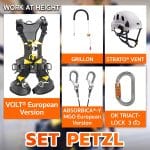 เช่า SET PETZL – อุปกรณ์กันตกแบบครบชุด