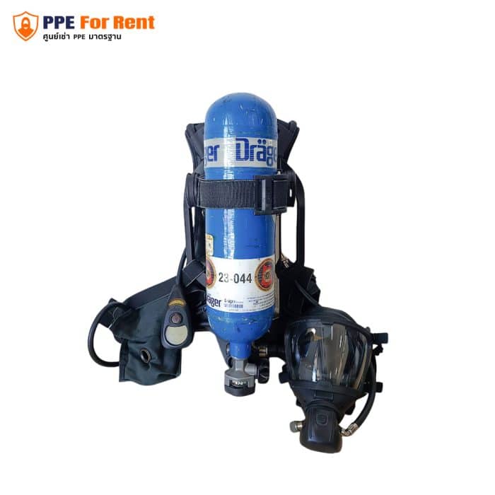 เช่า SCBA Dräger PSS 7000 พร้อมถังอากาศแรงดันสูง 4 ลิตร สำหรับงานดับเพลิงและพื้นที่อับอากาศ - Image 2