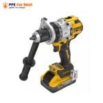 88.4 สว่านกระแทกไร้สาย DeWALT DCD1007B 20VMax มอเตอร์ไร้แปรงถ่าน แรงบิดสูง เหมาะสำหรับงานก่อสร้าง