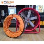 เช่าพัดลมระบายอากาศ 32 นิ้ว พร้อมท่อ 10 เมตร POLO - Image 3